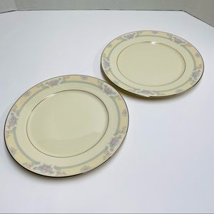 Lenox Dinner plate Fairfield pattern set of two 10 3/4 inches China/Dinnerware